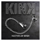 KINK - MORSETTI PER CAPEZZOLI A CATENA PIATTA ARGENTO 34 CM