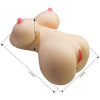 CRAZY BULL - FIONA TORSO FEMMINILE REALISTICO VAGINA E ANALE 7,1 KG