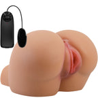CRAZY BULL - VIBRATORE KYLIE ASS CON VAGINA E ANO REALISTICI E TELECOMANDO