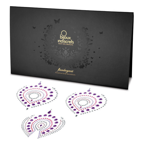 BIJOUX - INDISCRETS FLAMBOYANT LILLA & ROSA