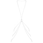 BIJOUX - MAGNIFIQUE CATENE IN METALLO PER IL CORPO 8 ARGENTO