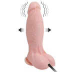 BAILE - DILDO VIBRANTE E GONFIABILE REALISTICO 18.8 CM