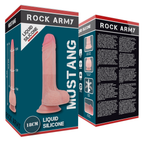 ROCKARMY - LIQUID SILICONE PREMIUM MUSTANG REALISTICO 18 CM -O- 4.14 CM