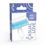 CASUAL LOVE - STIMOLATORE A DITA BLU