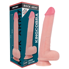ROCKARMY - ARN S + DILDO IN SILICONE LIQUIDO PREMIUM KINGCOBRA 24 CM -O- 4.77 CM